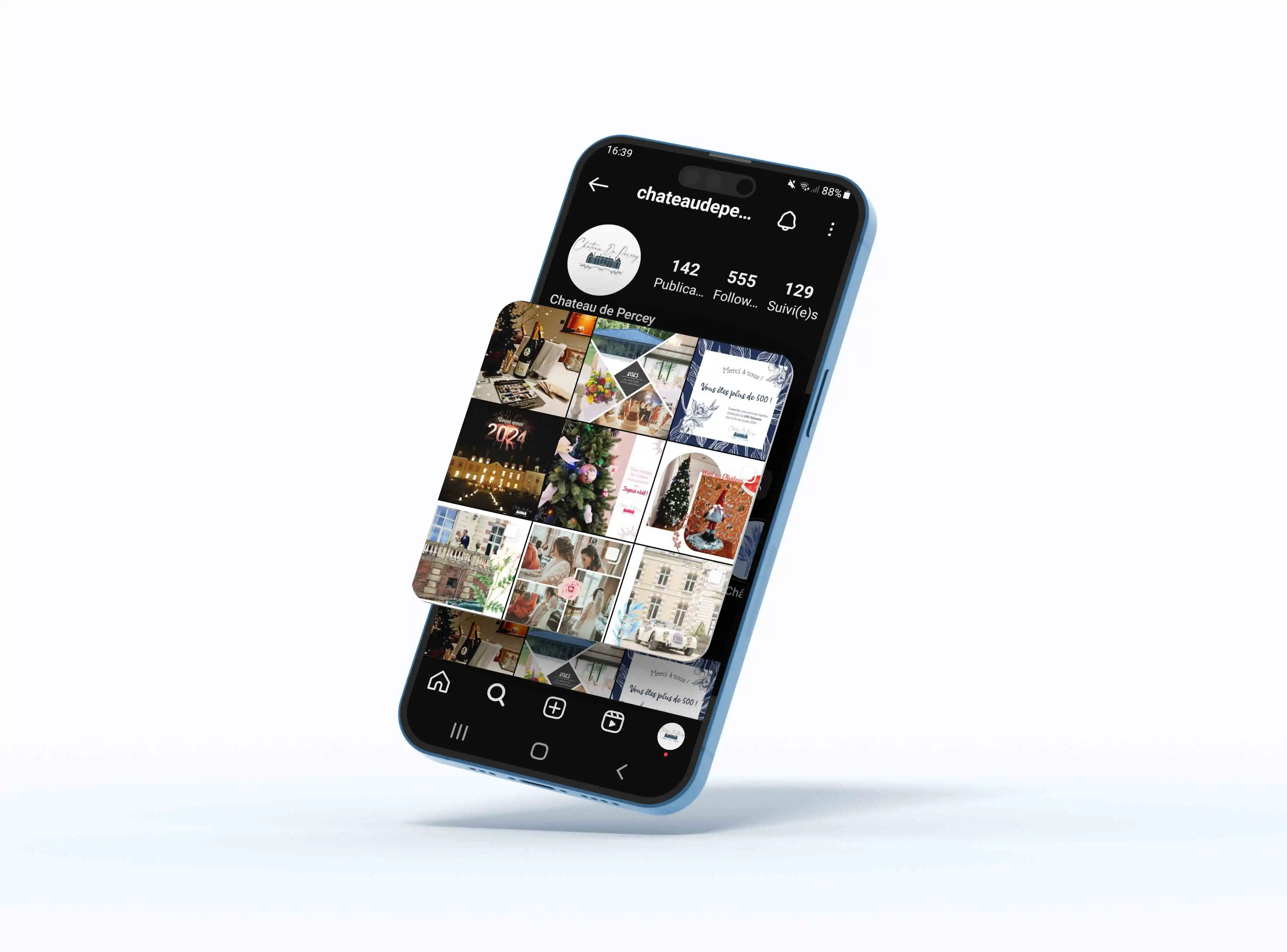 images modale Chateau Percey