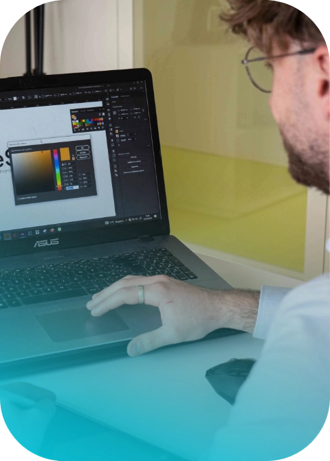 carte menu réalisations design